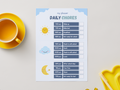 Daily Chore Planner