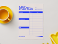 Daily Study Planner